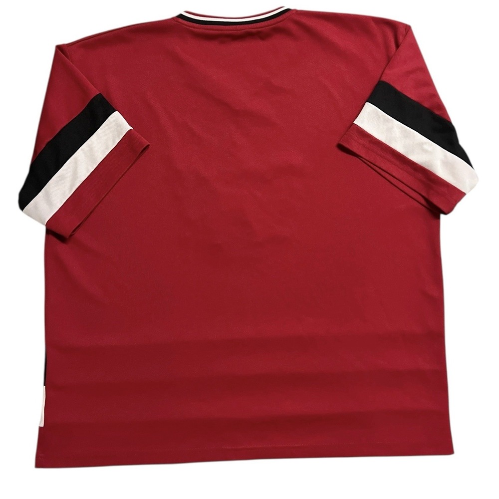 Vintage Vancouver Canada Hockey Jersey West Coast Red White Men's XL 90's - Picture 6 of 7